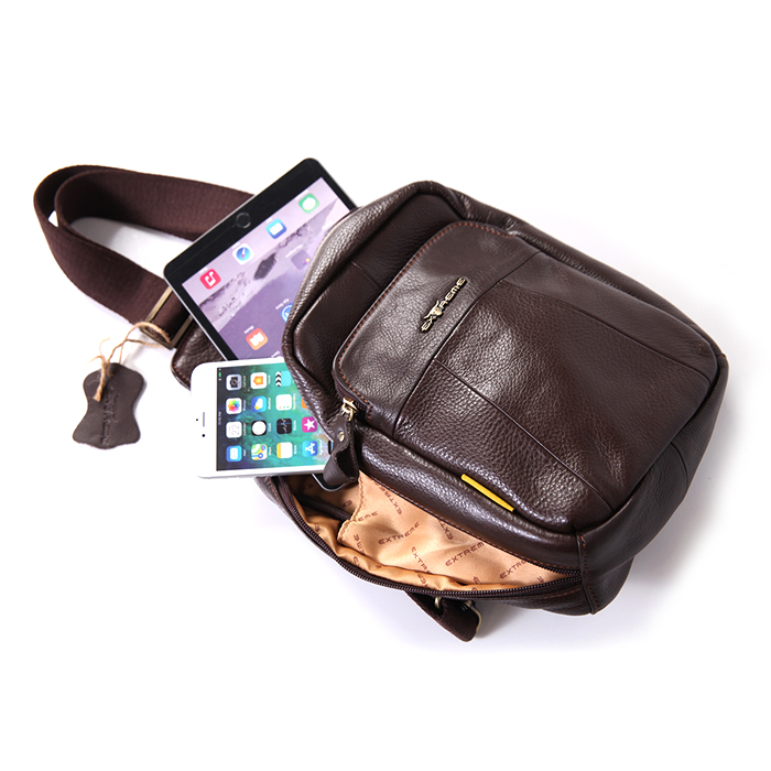 Leather Chest Pack extremeleatherco